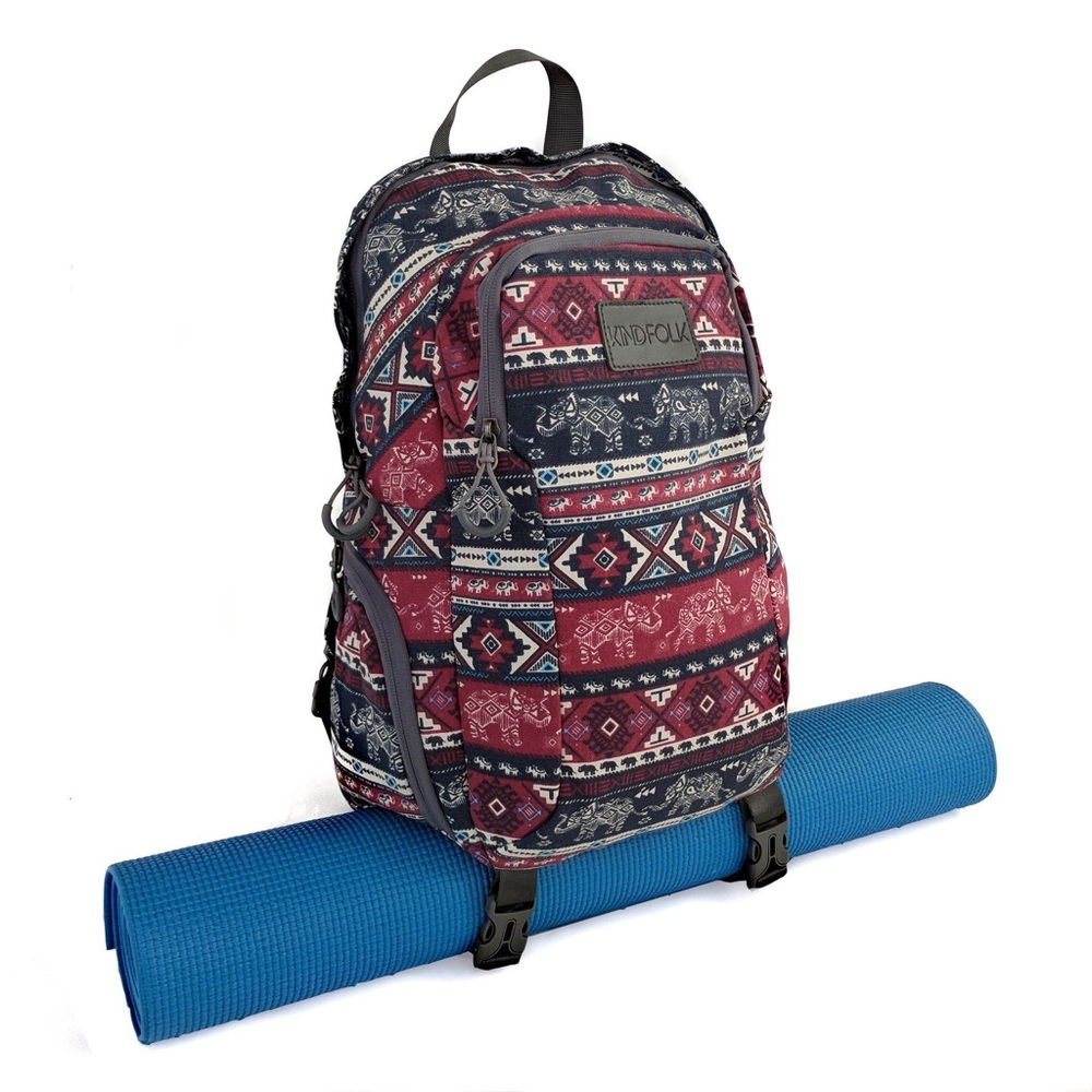 NWT Kind Folk Yoga Mat Backpack